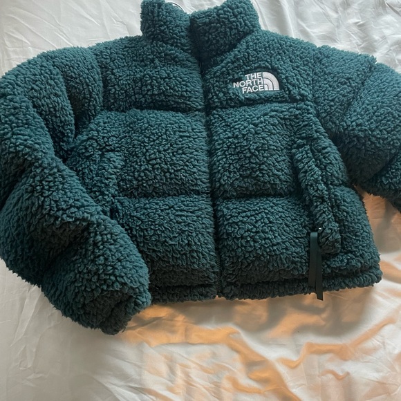 The North Face Jackets & Blazers - The North Face Women’s High Pile Sherpa Nuptse Short Crop Jacket - Medium